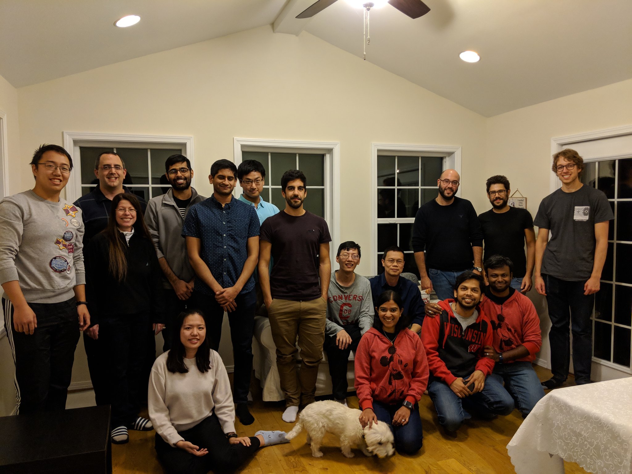 Group Dinner at Paris\' House